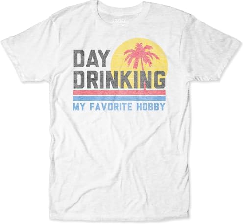 Day Drinking is My Favorite Hobbie Funny Tri-Blend Soft Unisex T-Shirt